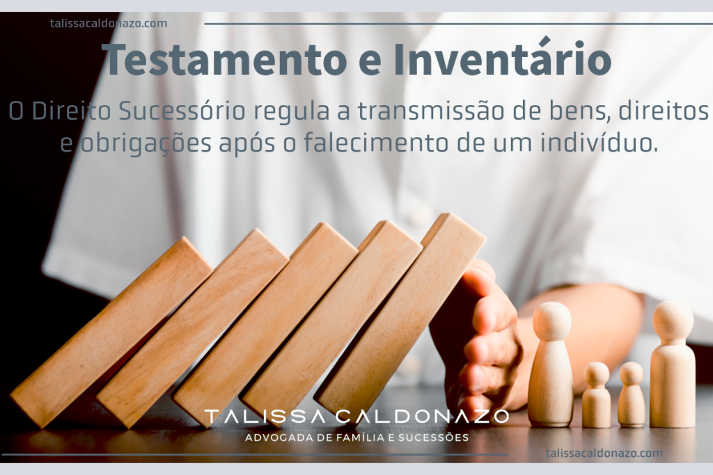 Testamento e Inventário no Direito Sucessório - Descrição do Direito Sucessório e a sua Importância Dra. Talissa Caldonazo
